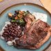 Grilled T-Bone Steaks with Dill-Horseradish Mayo