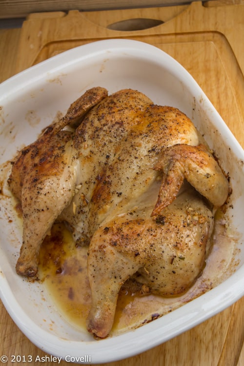 Spatchcocked Roast Chicken