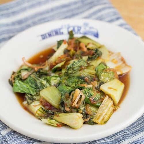 Spicy Baby Bok Choy Sauté