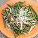 Green Beans with Garlicky Shiitakes