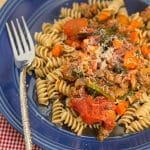 Rotini with Beefy Kale Ragù