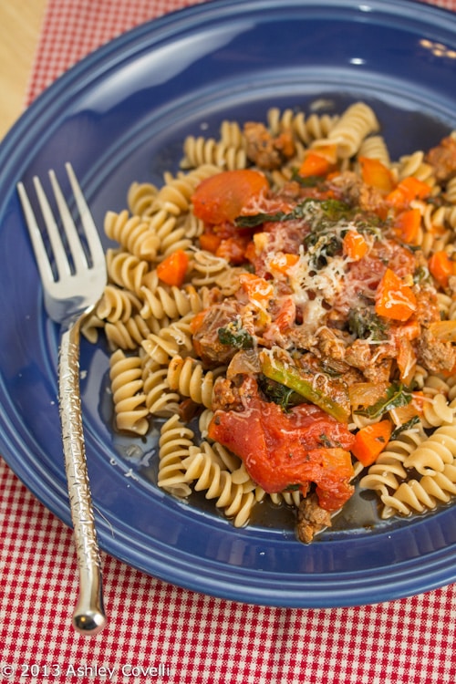 Rotini with Kale Ragù