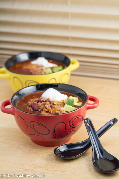 Spicy Turkey Three-Bean Chili