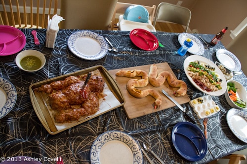 Halloween Supper Club Table