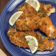 Crispy Lemon-Herb Turkey Cutlets