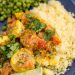 Curried Scallops with Tomatoes