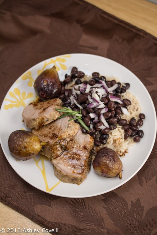 Pork Tenderloin with Roasted Figs