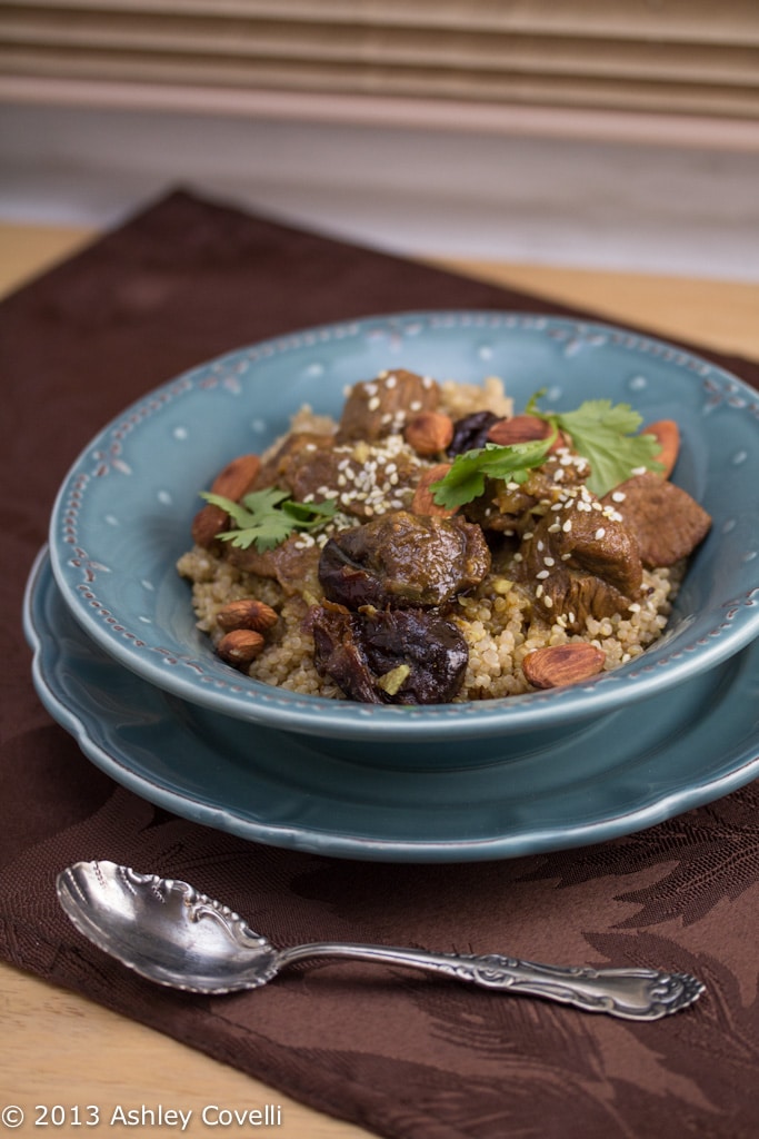 Pressure Cooker Moroccan Lamb Tajine