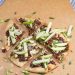 Bacon and Caramelized Onion Jam Naan Pizza with Gorgonzola and Apples