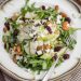 Green, Blue and Red Winter Salad