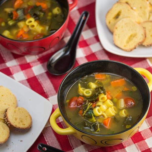 Hearty, Restorative Vegetable Soup with Ditali