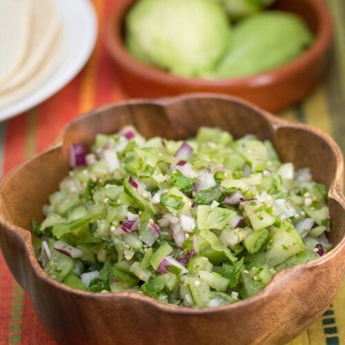 Tomatillo Pico de Gallo