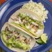 Cilantro and Lime Fish Tacos with Cilantro and Lime Crema