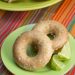 Margarita Donuts on a plate with lime wedges.
