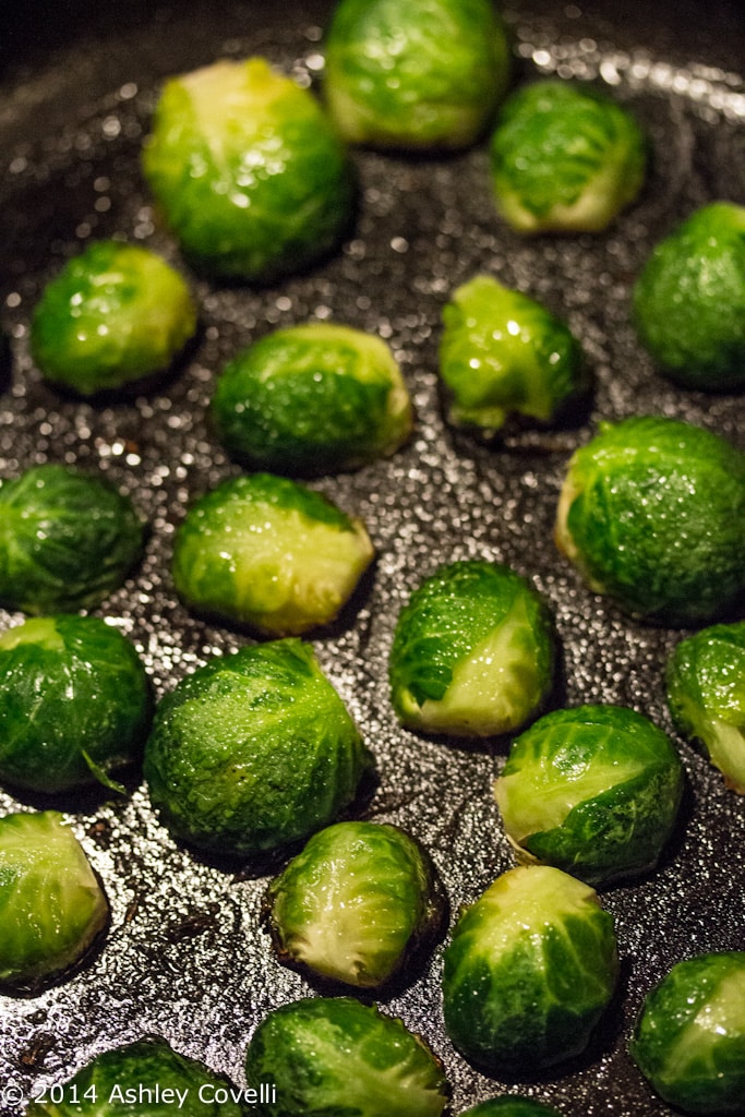 Brussels Sprouts in Garlic Butter