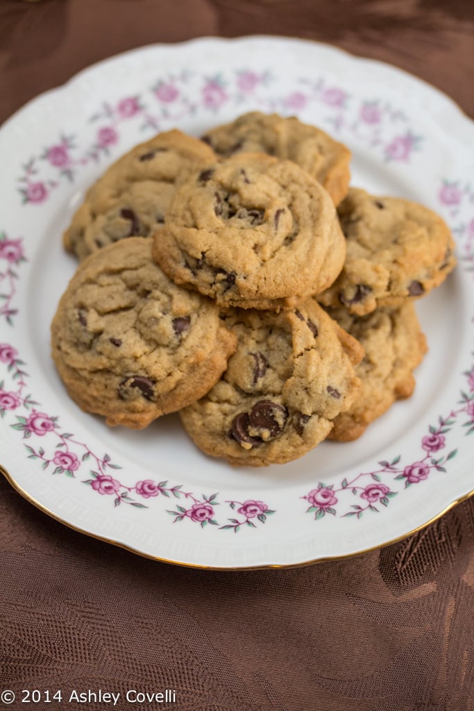 Chewy Peanut Butter Chocolate Chip Cookies