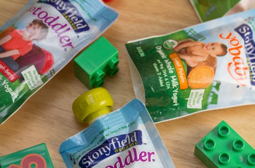 Stonyfield YoBaby, YoToddler and YoKids Pouches Review + Giveaway