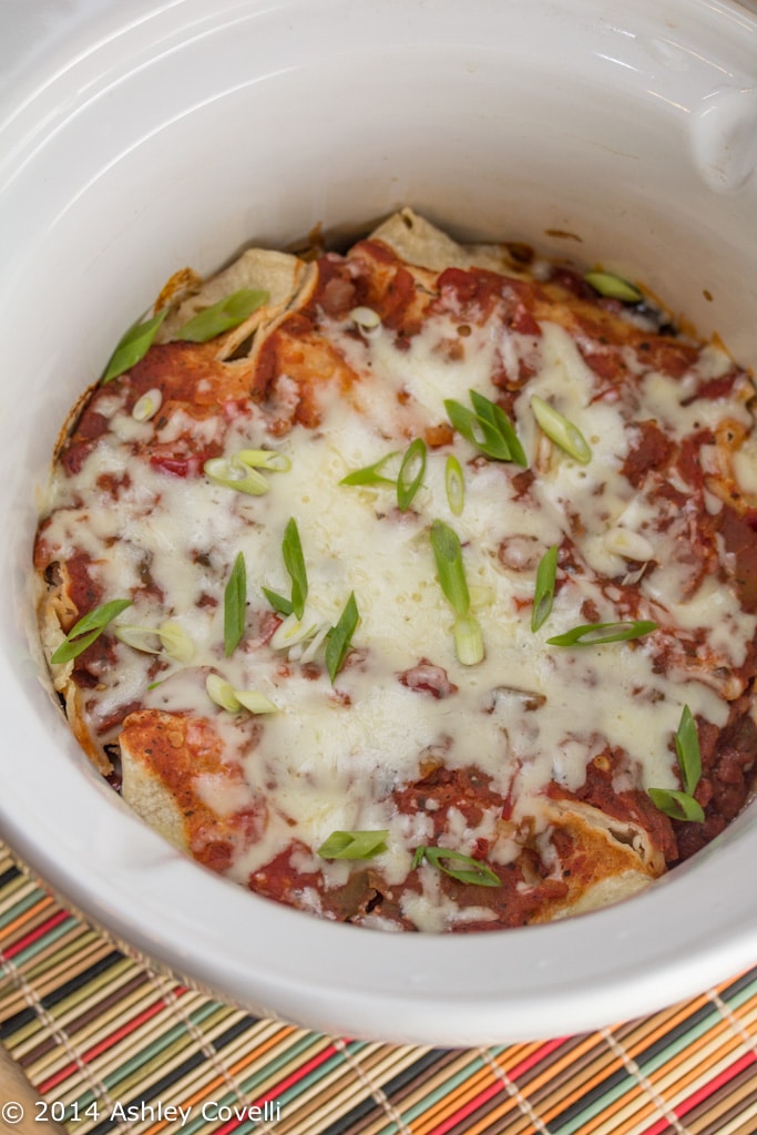 Slow Cooker Enchiladas