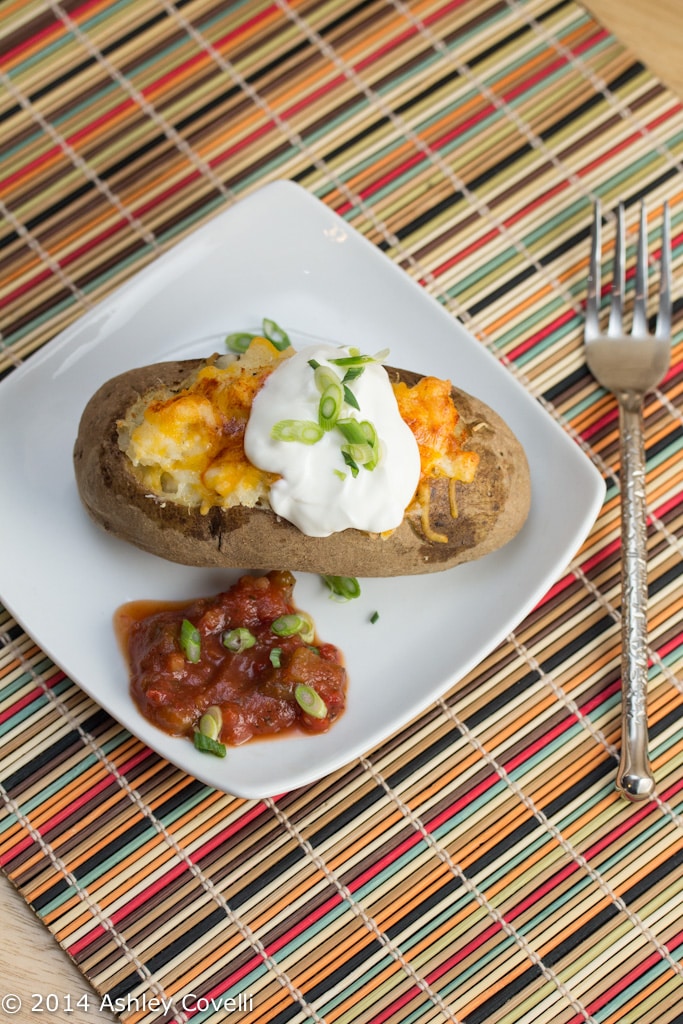 Mexican Inspired Twice Baked Potatoes
