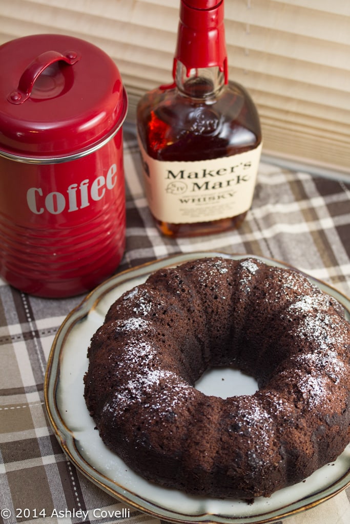 Chocolate Whiskey Bundt Cake