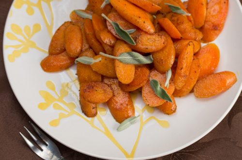 Sautéed Carrots with Sage