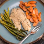 Baked Tilapia with Garlic-Thyme Crust