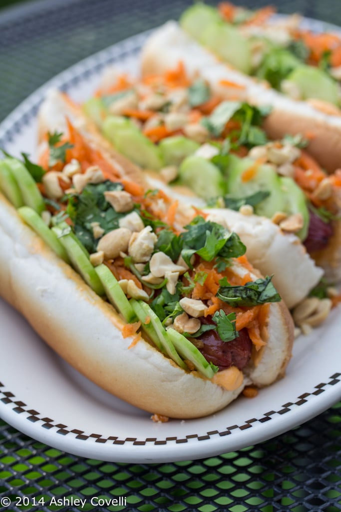 Banh Mi on a Bun Hot Dog Topper