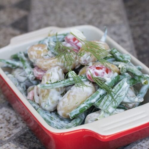 Garlicky Lemon-Dill Potato Salad