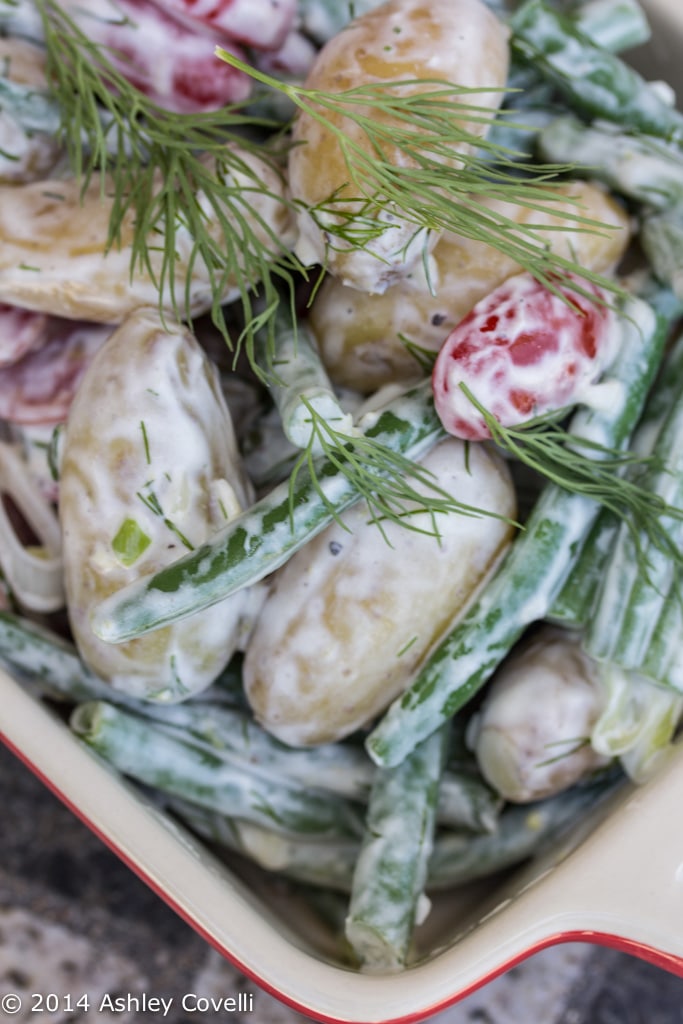 Garlicky Lemon-Dill Potato Salad