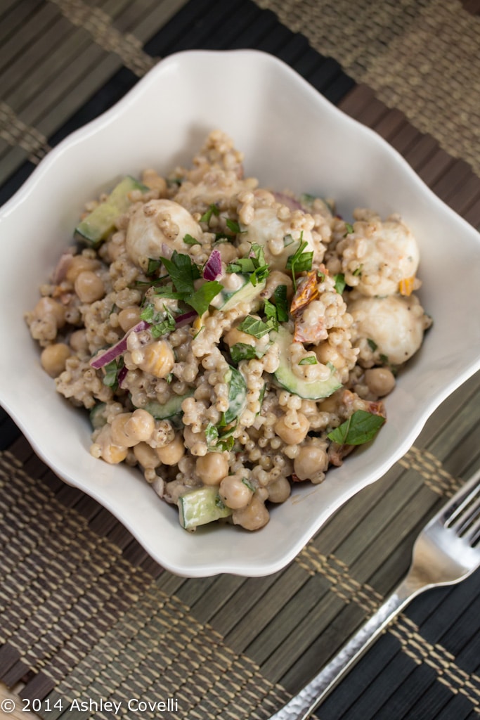 Creamy Balsamic Sorghum Salad