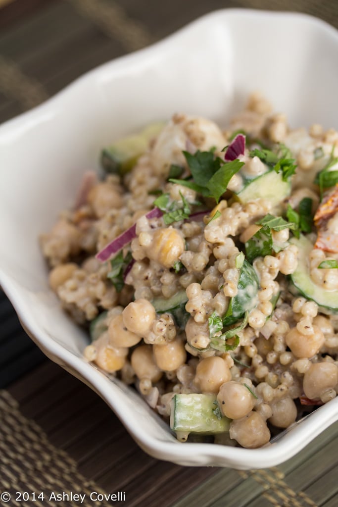 Creamy Balsamic Sorghum Salad