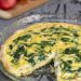 Spinach, Green Onion, and Smoked Gouda Quiche