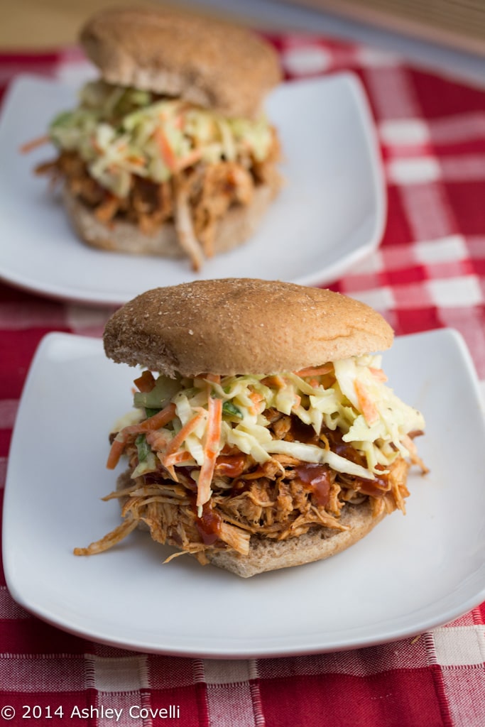 Crockpot BBQ Beer Chicken