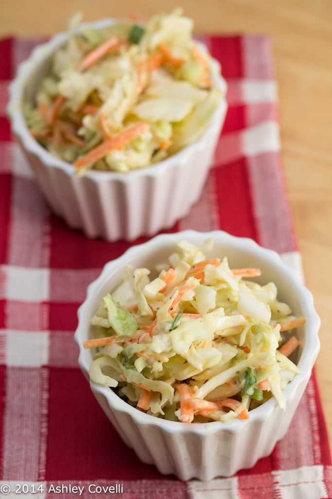 Greek Yogurt Mustard Cole Slaw