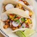 Spiced Chickpea Tacos with Cilantro-Peach Relish