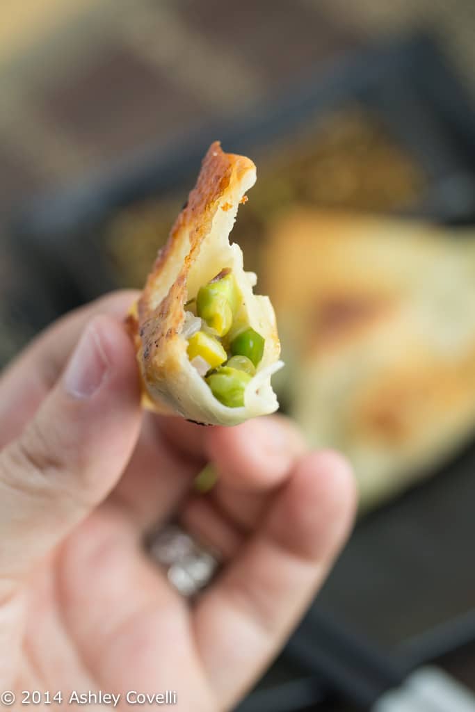 Spring Vegetable Potstickers + Sweet Chili Soy Dip