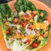 Taco Salad with Raw Walnut Taco “Meat”