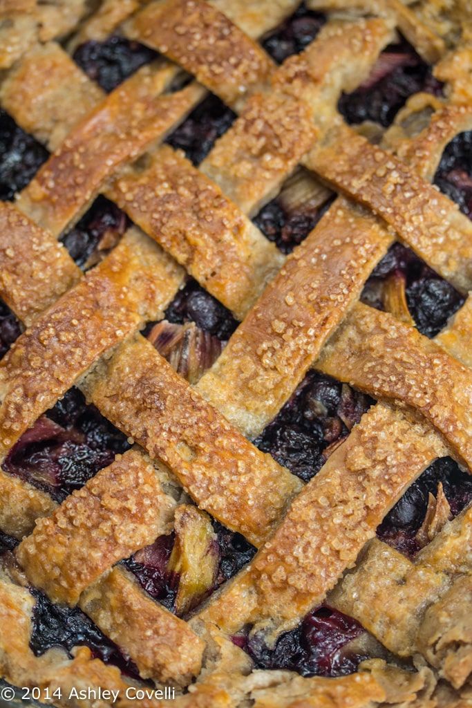 Blueberry-Rhubarb Pie