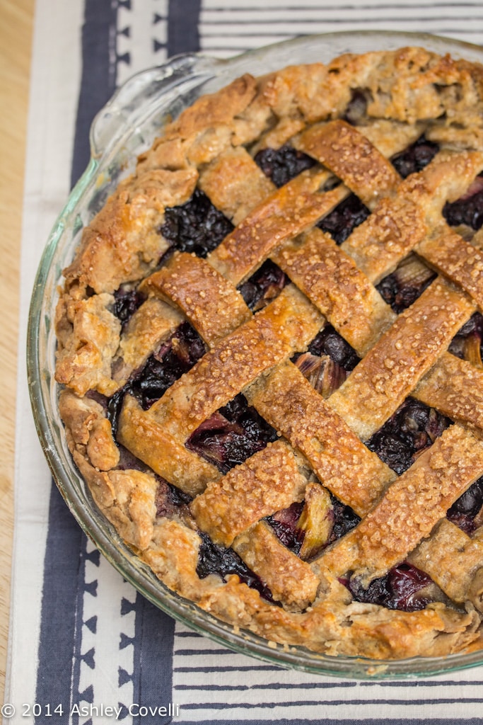 Blueberry-Rhubarb Pie