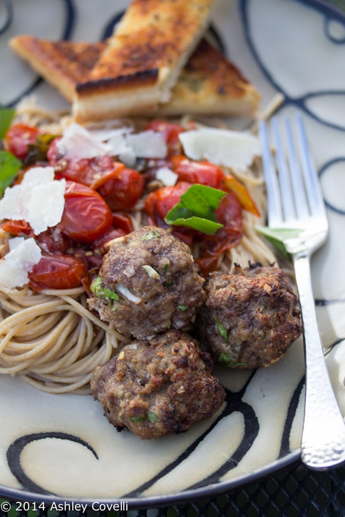 Baked Italian Meatballs