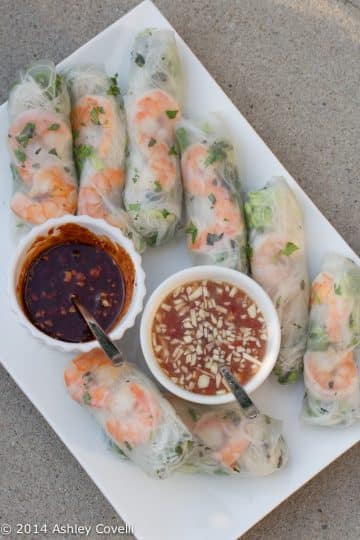 Vietnamese Fresh Spring Rolls