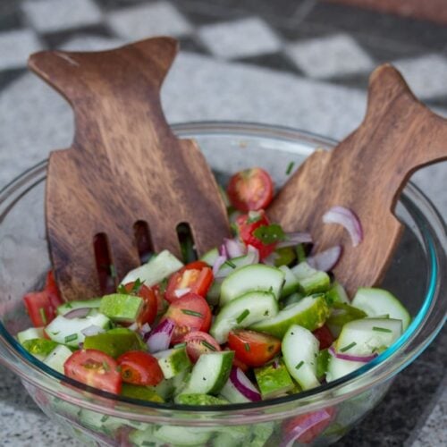 Summer Cucumber and Herb Salad