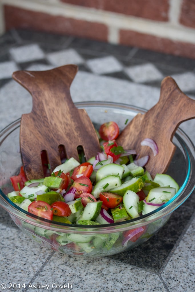 Summer Cucumber and Herb Salad