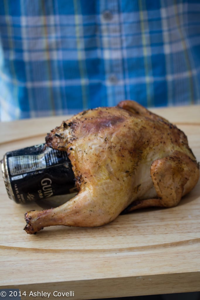 Spiced Guinness Beer Can Chicken