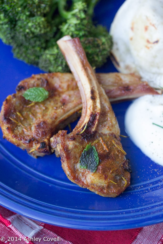 Tajine Spiced Grilled Lamb Chops