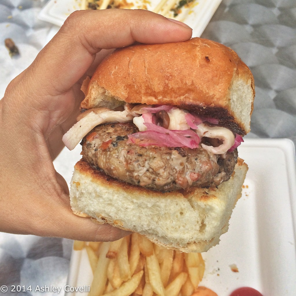 Chef Jehangir Mehta’s Mushroom Blended “Graffiti” Burger