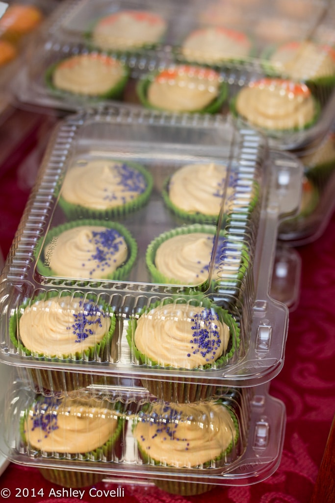 Chocolate Cupcakes with Salted Caramel Frosting