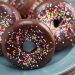Baked Chocolate Doughnuts with Chocolate Glaze