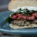 Lamb Burgers with Pickled Feta Spread