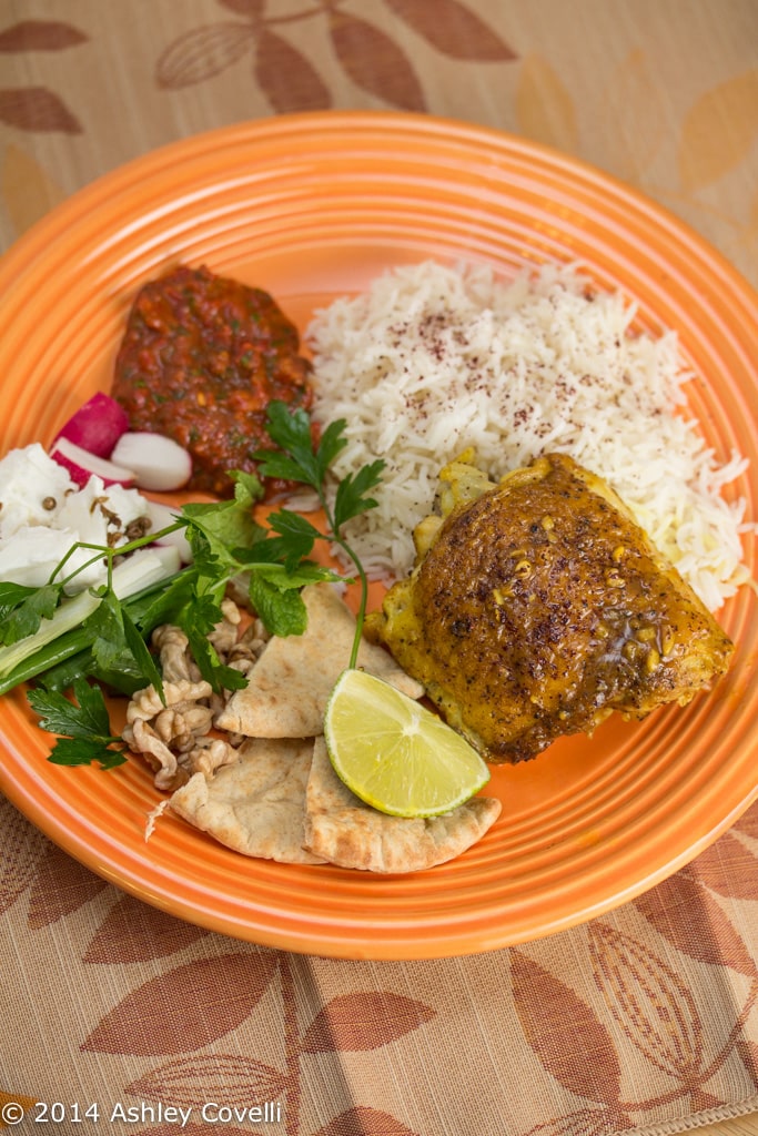 Turmeric Chicken with Sumac and Lime